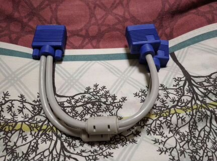 VGA делитель 1*2, пассивный, без питания