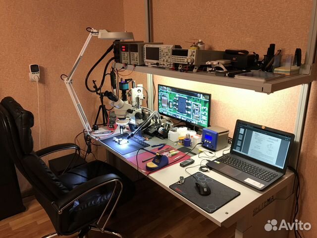 Ремонт электроники электронных плат пайка