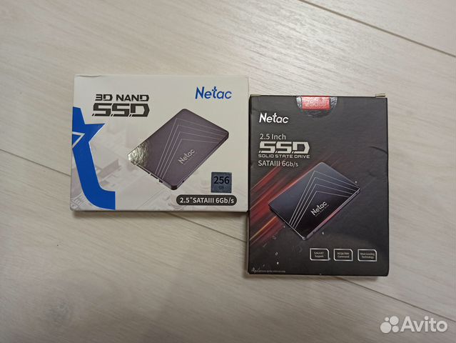 Диск SSD Netac 128/256/512 Гб, SATA III