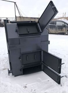 Твердотопливный котел длительного горения