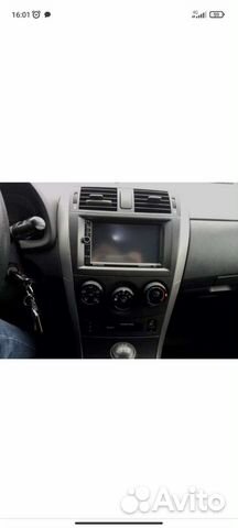 Рамка 2дин Тойота corolla 150