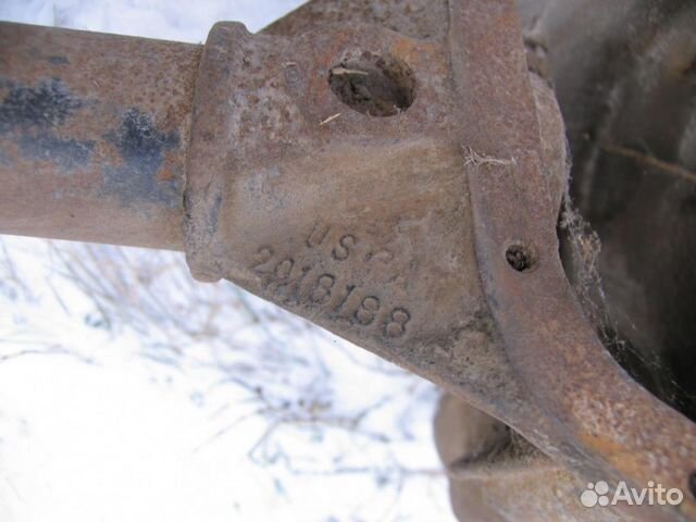 Мост задний для willis