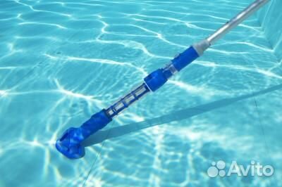 58649 Bestwaу Аккумулятор. пылесос для басс. до 6м