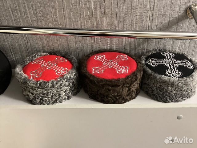 Кубанка казачья из кусочков каракуля