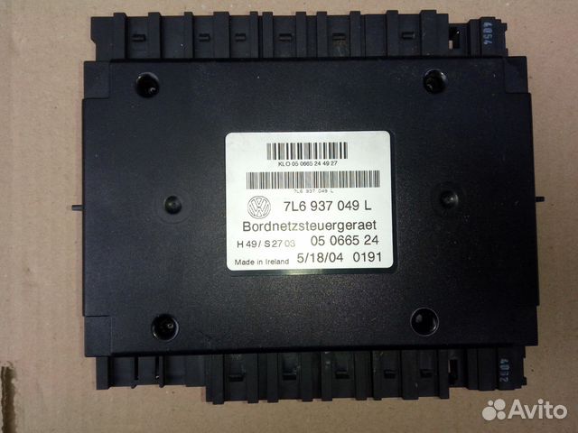 Блок управления бортовой сети Туарег