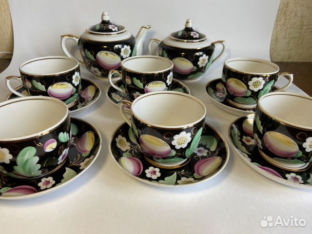 Сервиз чайный Слива Вербилки