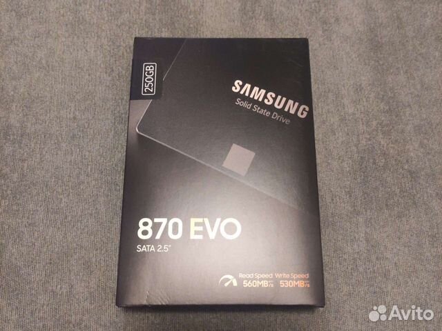Ssd samsung 870 evo 250gb