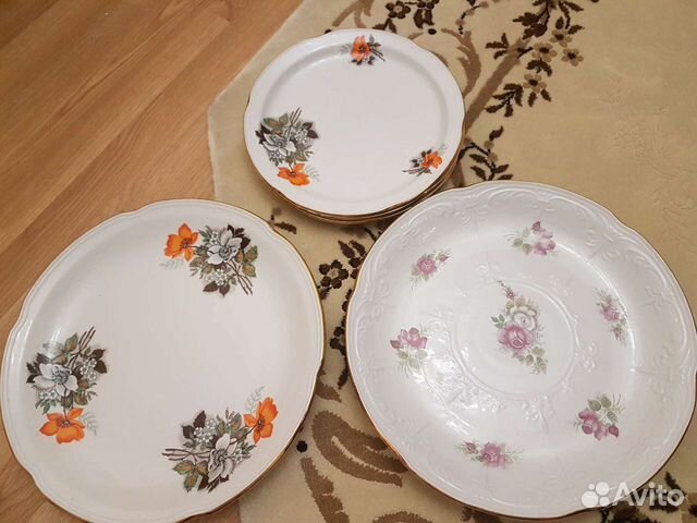 Блюда столовые