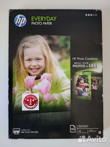 Фотобумага hp