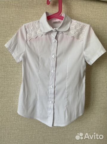 Школьная блузка 128