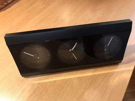 Часы метеостанция термометр погодная станция