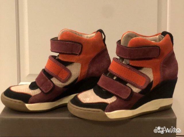 Кеды ASH на платформе (оригинал)