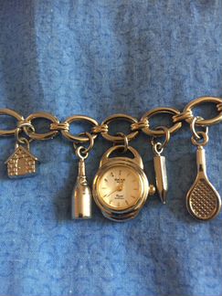 Часы браслет шармы