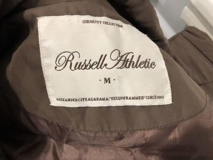 Пуховик американской марки Rassell Athletic, разме