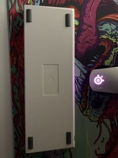 Gk61 x корпус клавиатуры белый