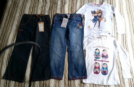 Новые вещи для девочки 110 см,5 лет