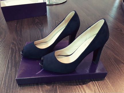 Тёмно-синие Туфли 38 размер