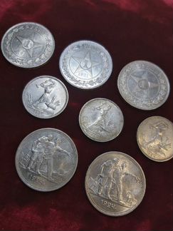 Рубли 1921 и 1924 год