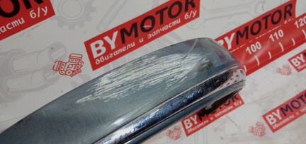 Накладка на бампер передняя левая Mercedes E320