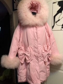 Куртка пуховик Moncler с ламой 56/62