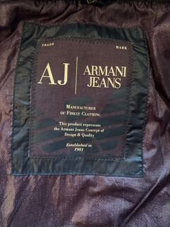 Куртка - трансформер (пуховик, жилет) Armani Jeans