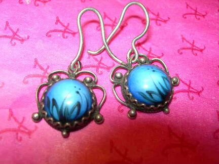 Винтажные серьги. 50-е годы