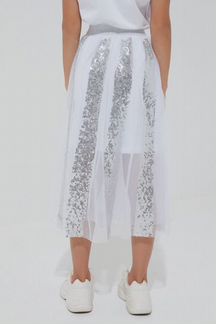 Юбка - пачка с пайетками для девочки