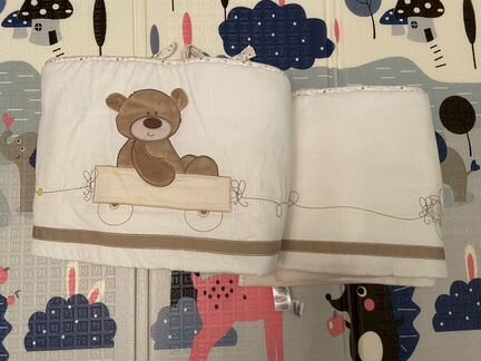 Бортики в детскую кроватку Mothercare