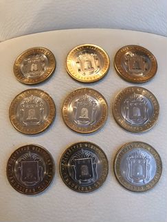 Монета 10 рублей Тамбовская область