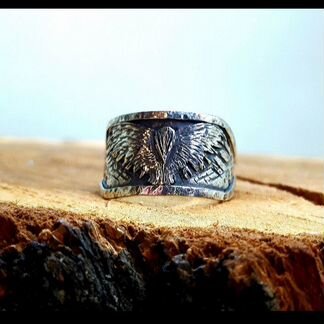 Серебряная печатка 