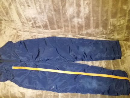 Зимние брюки типа комбинезон