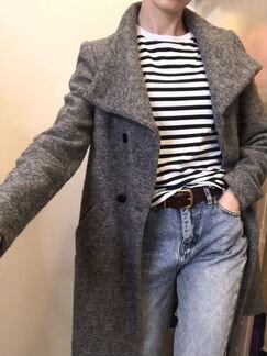Пальто zara шерсть
