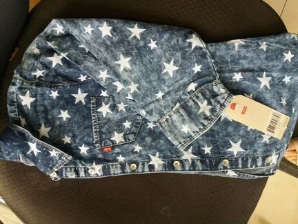 Levis рубашка новая, на 12-15лет