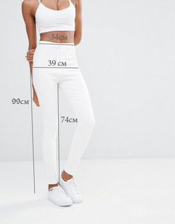 Новые джинсы с завышенной талией Missguided