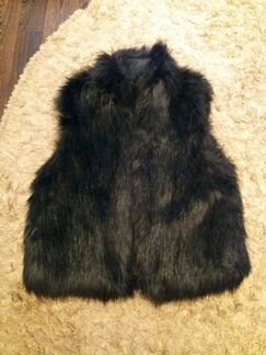 Меховая жилетка topshop