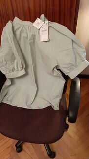 Блуза летняя zara, 100хлопок