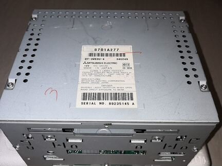 Штатная магнитола mitsubishi Lancer X