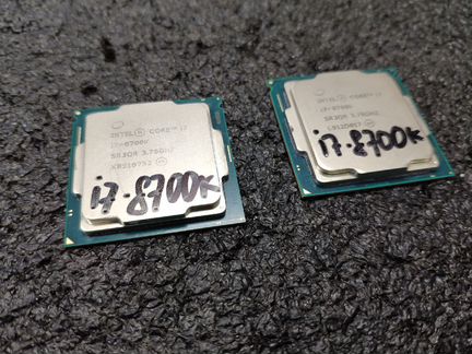 Процессор Intel Core i7-8700K LGA 1151v2