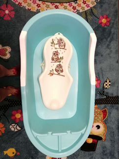 Ванночка для купания с горкой