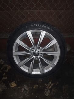 VW диски с резиной r17 5 112