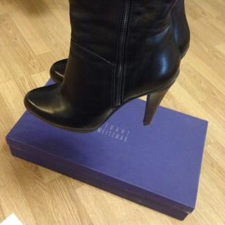 Сапоги женские черные 38 Stuart Weitzman
