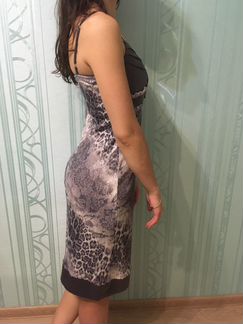 Платье змеиная кожа