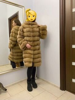 Шуба из куницы