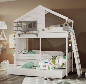 Заказать детскую двухъярусную кроватку