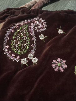 Сумка с вышивкой Франция