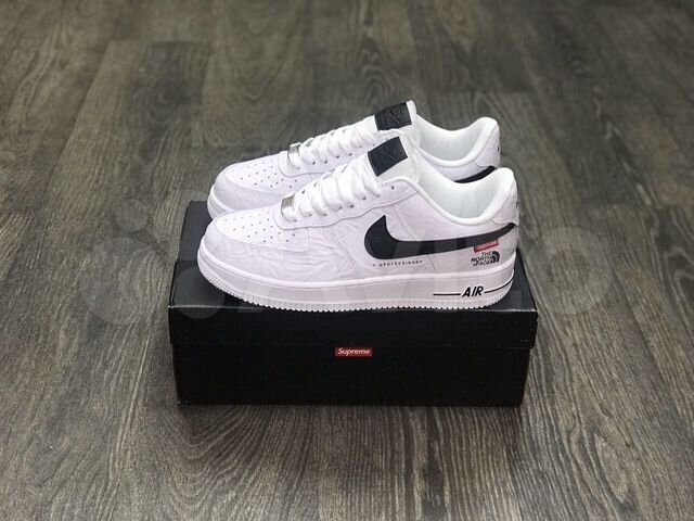 air force 1 supreme north face