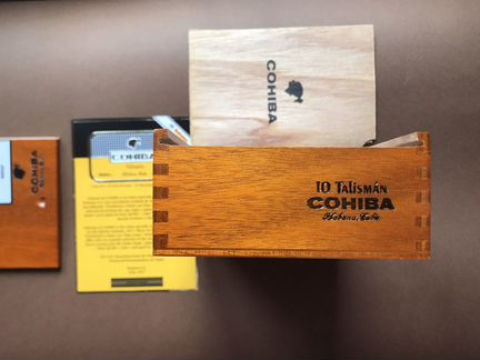 Коробка Куба Сигары Cohiba Talismn E.L 2017