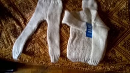 Тёплый зимний шерстяной костюмчик