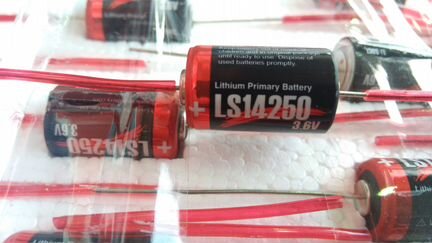 Литиевая батарейка 3.6V ET ls14250 axial