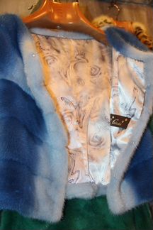 Норковая жилетка